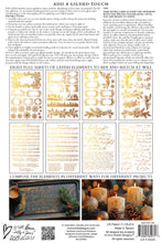 Load image into Gallery viewer, TINSEL IOD Foil Transfer, 8 pages, 8&#39;x12&quot;, Gold Foil - 2024 Holiday
