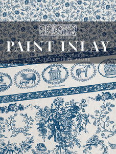 Delft Traditions Azure IOD™ Paint Inlay -  Iron Orchid Design™