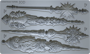 Christmas Tapers IOD Mould - 2024 Holiday