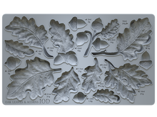 Load image into Gallery viewer, Oak Leaves &amp; Acorns Mould™ by IOD (6&quot;x10&quot;) - Iron Orchid Designs
