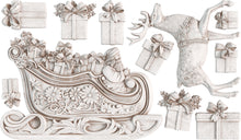 Load image into Gallery viewer, SANTA&#39;S SLEIGH IOD MOULD - 2024 HOLIDAY
