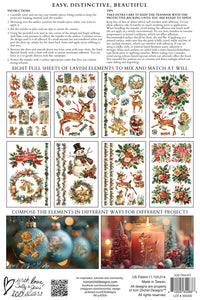 Kitschy Christmas IOD Transfer - Holiday 2024