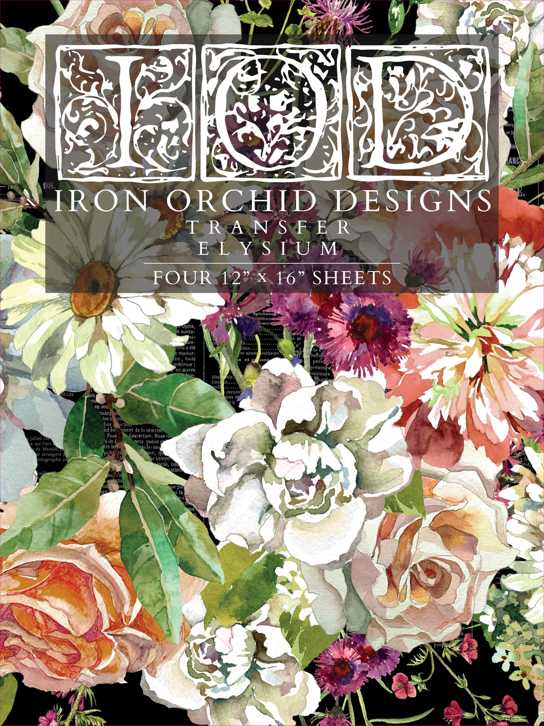 Elysium Transfer IOD™ Iron Orchid Designs