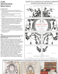 Cosette Transfer IOD™ Iron Orchid Design