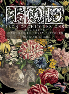 June, Ode to Henry Fletcher IOD™-Retired! Iron Orchid Design