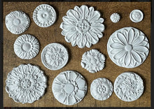 Load image into Gallery viewer, Rosettes Mould IOD™ Iron Orchid Designs
