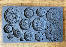 Load image into Gallery viewer, Rosettes Mould IOD™ Iron Orchid Designs
