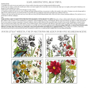 Midnight Garden IOD™ Transfer Iron Orchid Design