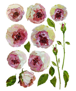 Painterly Florals IOD™ Transfer Iron Orchid Designs