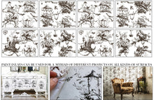 Load image into Gallery viewer, Petite Parasol IOD™ Paint Inlay Iron Orchid Designs
