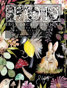 Whispering Willow IOD™ Transfer Iron Orchid Designs