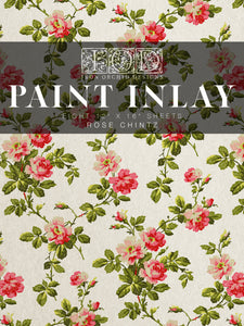 Rose Chintz IOD™ Paint Inlay Iron Orchid Designs