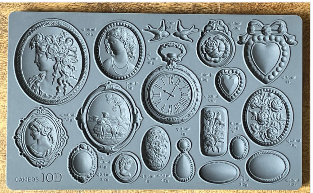 Cameo Mould IOD™ Iron Orchid Designs