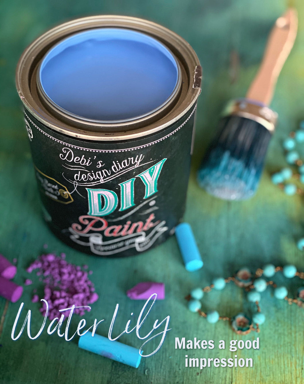 Water Lily DIY Paint